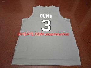 Anpassade män ungdomskvinnor vintage #3 kris dunn nya material med dubbel basket tröja s-4xl 5xl anpassad valfritt namn nummer tröja