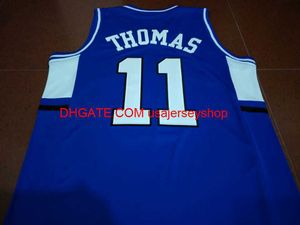 Maglia da basket vintage CURTIS Isiah Thomas # 11 College taglia S-4XL 5XL personalizzata con qualsiasi nome numero maglia