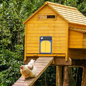 Automatic Chicken Coop Door Opener Self-Locking Opening KitWaterproof Poultry Gate Electric Hen Door For Farm Chicken House Door Opener