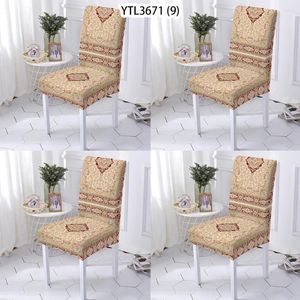 Chair Covers Ethnic Pattern Protector Cover Decoration Washable Print Seat Case Multifunctional Universal Printed Party Printing