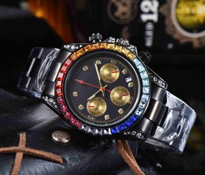 2023 Luksusowy automatyczny zegarek sportowy pełny szafir szklany stalowy pasek Master Watch206L