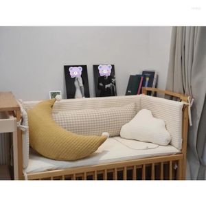 Pillow Child Moon Shape Baby Head Protection Breastfeeding Room Po Props Decoration