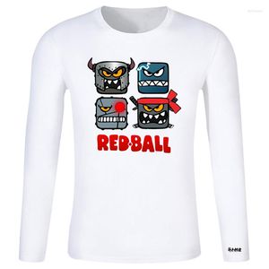 Erkekler Tişörtleri Komik Çocuk Gömlek Yenilik Tshirt Boys Red Ball 4-Mürettebat T-Shirt Kızlar Marka Tee-Shirt Yaz Doğum Günü 1604F