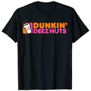 Kvinnors t -shirt Dunkin 'Deez Nuts - Dunkin Deeznuts Eesthetic Clothes Graphic Tee Shirts Tops 230202