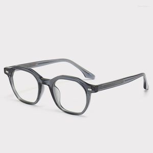 Sonnenbrille Retro Square Brand Design Anti-Blaues Licht Brillengestell Männer Frauen Tr90 Computer Brillen