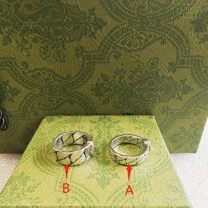 Fashion Love Ring Creative Pattern Retro Designer Rings 925 Silver Plated Ring for Woman or Man Linka