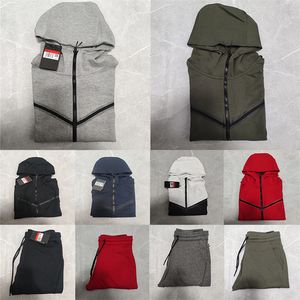 5A Tech Fleece عالي الجودة رجال للسيدات المسارات التكنولوجية السراويل الرياضية هوديز السترات القطن الفضاء سراويل القطن الرجل القيعان