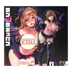 Figury zabawek akcji 240 mm Lilith Girl Figure Model 1/6 figurka Hentai Native Mataro Pink Cat Collection Doll Diving Difts for ADT T220819 DHPFZ