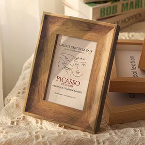 The latest 8X6 inch retro photo frame photo table many styles to choose from support custom logo