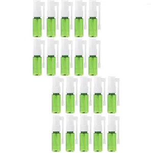 Storage Bottles Nasal Spray Bottle Nose Sprayer Mist Refillable Pump Container Sprayers Reusable Empty Dispenser Convenient Sinus Oil