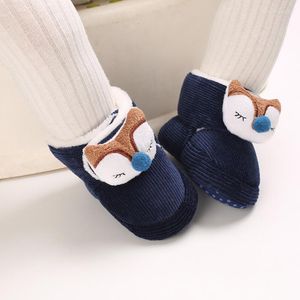 Primi camminatori Scarpe da bambino Stivali da neve Fondo morbido caldo Accessori per bambini con suola morbida Calze antiscivolo