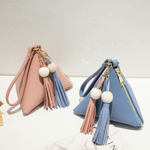 Borse da sera Borsa in pelle Mini triangolo Borsa da donna con pochette Borsa a mano Pochette da donna Pacchetto telefono casual Portefeuille FemmeSera