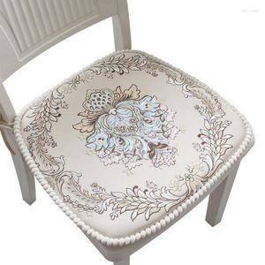 Pillow Thickened European Fabric Decorativos For Home Non-slip Coussins Coussin Almofada Not Shrink Table Dining Chair NonShift