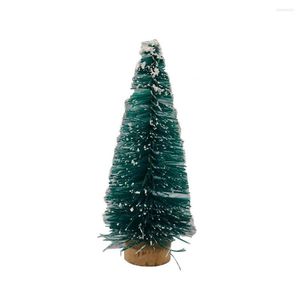 Christmas Decorations 1 Bag Xmas Tree Decoration Wide Application Desktop Miniature Trees Mini Pine