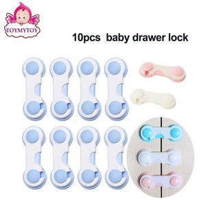 Baby Locks Latches# Drawer 10PCS Child Security For Cabinet Refrigerator Closet Protect Home Toddler Safety Protector 230203