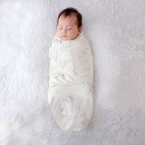 Filtar Swaddling Babies Sourning Bags Född Baby Swaddle Wrap -kuvert 100%Bomull 03 månader filt Sleepsack 230202