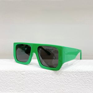 Дизайнерские зеленые серые крупные солнцезащитные очки для мужчин Большие солнце