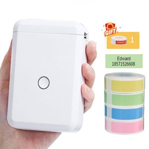 Stampanti NiiMbot D110 Portable Label Maker Wireless Printer Tape incluso Più modelli disponibili per telefono Ufficio casa