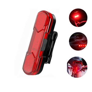 Lights USB Rechargable LED Bike Rear Lamp Safety Warning Saddle MTB Bicycle Taillight Night Riding Back Torch 0202