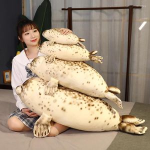 枕4サイズシミュレーションアシカのぬいぐるみ柔らかいぬいぐるみの動物シール