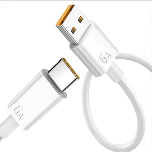 65A 66W Ricarica super veloce USB Ricarica rapida rapida 3FT 6FT Tipo C Micro USB Cavo di ricarica per sincronizzazione dati per Samsung S6 S7 S9 S8 S10 S20 Note 10 LG Huawei Mate 30 Pro Htc