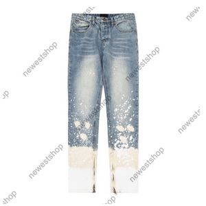 2023 jeans para hombres sin lavar el hombre sin lavar los jeans crudos jeans hombres te￱idos jean estilo japon￩s pantalones de hiphop de alta calidad