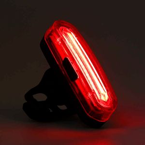 Bike Lights Night Cycling Tail Light Outdoor Highlight USB Charging Single Light Mountain Bike Led Warning Light Tail Bicycle Accessories P230427