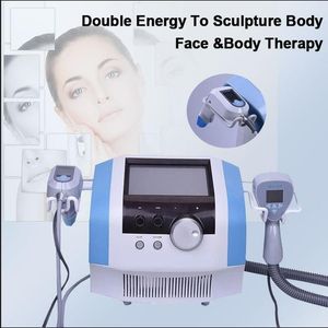 Портативное похудение 2 ручки Esili Ultra 360 Body Slimming RF Ultrasonic Face Lifting Antifringle Machine