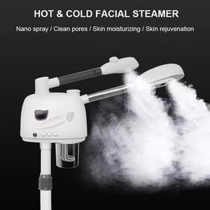 Steamer for Face Hot and Cold Spray Machine Facial Steamer Home Spa Ozone Steaming Ion Sparyer Skin Beauty Spa Facial