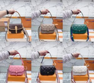 Projektantka Diane Satchel torebki torebki torebki Stylowa torba na ramię luksusowe torby bagietki torebki z dwoma paskami
