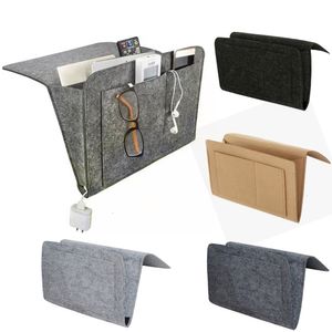 Organizator torby Feel Bedside Organizer Organizator telefoniczny magazyn uchwyt na wiszące wiszące torba do przechowywania pudełko na tkankę dla łóżka sofa boczna torebka 230203