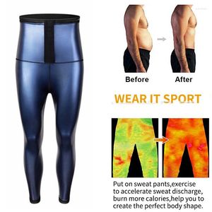 Men's Body Shapers Men Shaper Pants Sauna Sweat Effect Slimming Fitness Shapewear Workout Gym Leggings