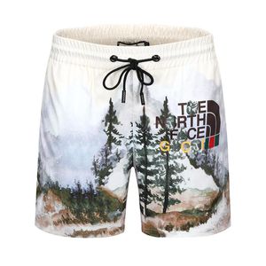 Shorts masculinos de verão, shorts listrados masculinos são elegantes, shorts de natação, academia de esportes de lazer, calças de praia masculinas de secagem rápida, tamanho asiático M-3XL