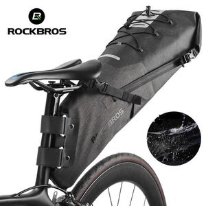 Паннеры S Rockbros Bike Водонепроницаемое отражение 10L с седлом.