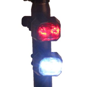 Światła 1PC Bike Light LED Wodoodporny silikon 3 Tryb Ostrzeżenie Ostrzeżenie tylne tylne światło dla lampy z rowerami tylnymi latarka MTB Akcesoria 0202