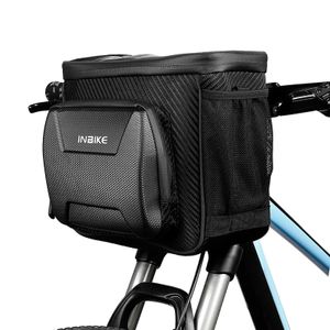 Panniers s Insulated Waterproof Touch Screen Front Bicycle Basket Reflective Cycling Handlebar Road Bike Cooler Bag 0201