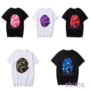 Mens Designer T Shirt Summer Streetwear Short Sleeve Men Women High Hip Hop Tee M-XXL