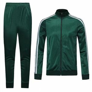 Tute da uomo Tuta da uomo Abbigliamento sportivo Autunno Giacca con zip a righe Pantaloni Set Tuta da uomo Donna Allenamento sportivo Tute 5XL 230202