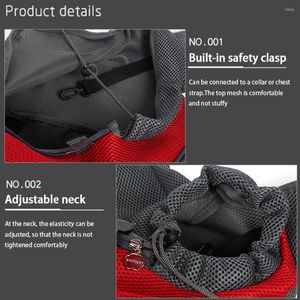 Dog Car Seat Covers Pet Carrier Cat Puppy Sling Front Mesh Travel Tote Shoulder Bag Backpack Silicone Bowl