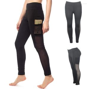 Damen-Leggings, Fitness, sexy Frauen, perfekte Slimimg-Hosen, Push-Up, lässige Leggings, bequeme Milchseide und Mesh-Nähmaterial