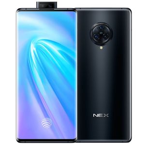 Original Vivo Nex 3 4G LTE Cell Phone 8GB RAM 128GB ROM Snapdragon 855 Plus Octa Core 64MP AI NFC Android 6.89" AMOLED Full Screen Fingerprint ID Smart Mobile Phone