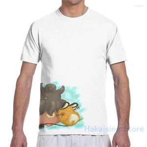 Camisetas masculinas Time sonolentas T-shirt Mulheres por toda a moda impressa Camisa de menina Tops Tees Tshirts de manga curta