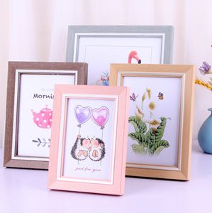 The latest 7X5 inch modern simple photo frame pendulum table many styles to choose from support customized logo