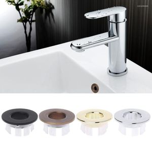 Set di accessori per il bagno Lavandino del bagno Copertura per troppopieno Inserto rotondo da sei piedi Tappo per foro per anello Sanitario Lavaggio a mano / Lavabo su piedistallo