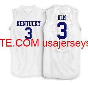 Özel Erkekler Gençlik Kadınlar Vintage #3 Tyler Ulis Kentucky Basketbol Forması S-4XL 5XL Özel Herhangi Bir İsim Numarası Jersey