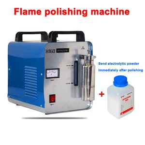 220V High Power H160 Acrylic Flame Polishing Electric Grinder / Polisher Machine 300W 75L/H Oxyhydrogen Water Welding Machine