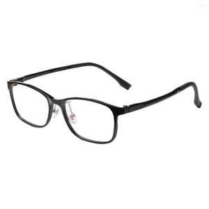 Óculos de sol enquadra homens e mulheres clássicas Óculos leves de óculos Ultem Full RIM Glasses Retangular Frame para lentes de prescrição