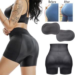 Kadın şekillendiricileri Yüksek bel Bulifter yastıklı shapewear kalça pedleri ganimet arttırıcı karın kontrol külotları push