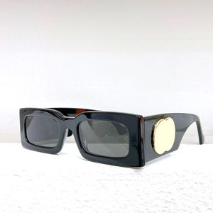 Designer óculos de sol pretos Estilo esportivo clássico 1425 óculos de sol polarizados Mulheres homens molduras flutuantes silhueta Eyewear