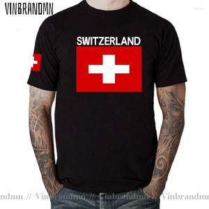 Men's T Shirts Swiss Confederation Switzerland Shirt Men Fashion T-shirt Nation Team Sports Fan Tshirt Country CHE CH Confoederatio